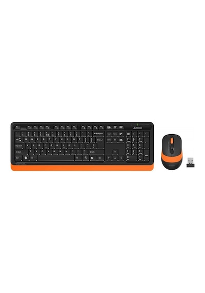 A4 TECH FG1010 KABLOSUZ STANDART TURUNCU Q KLAVYE+MOUSE