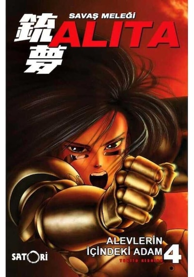 Savaş Meleği Alita Cilt - 4 - Yukito Kishiro - Satori Yayınları