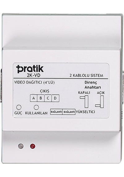 Pratik 2k-vd 4 Çıkışlı Video Dağıtıcı