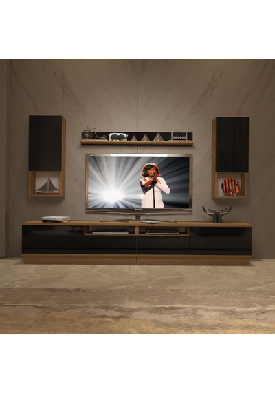 Decoraktiv Trendstyle 5220das Mdf Tv Ünitesi Tv Sehpası Pera - Siyah