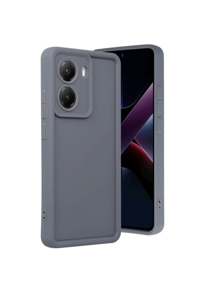 Poco X7 Pro Viera Silikon - Gri Bz8683140857370
