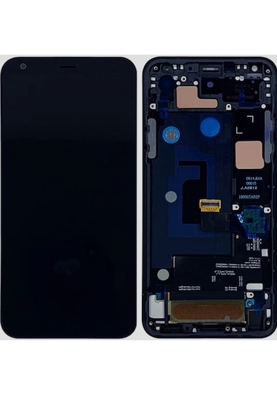 LG Uyumlu G7 Lcd Ekran Dokunmatik Çıtalı