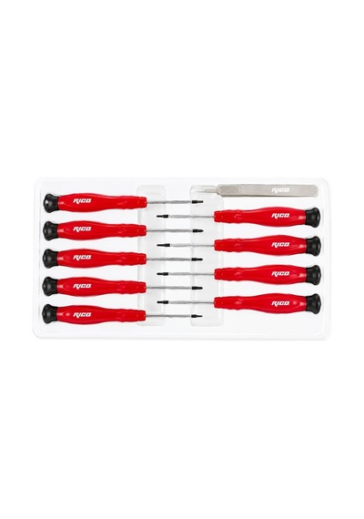 Rıco Cımbızlı Elektronikçi Tornavida Seti 75 Mm 10 Parça