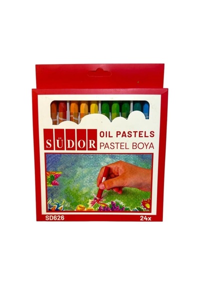 Südor Sd626 Oıl Pastels Pastel Boya 24 Renk Çok Renkli