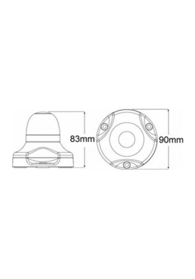 Hella Marine Seyir Feneri Ledli Kırmızı 360 Kırmızı