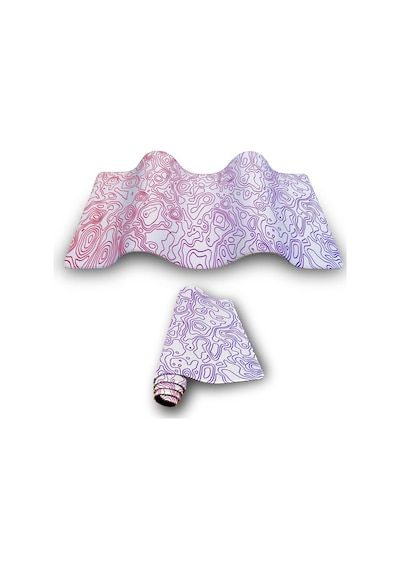 Porge Gaming Mouse Pad 90x40 Mause Pad Xxl Büyük Oyuncu Mouse Ped Speed Beyaz Mouse Pad Gökkuşağı, 90x40 Cm 3mm