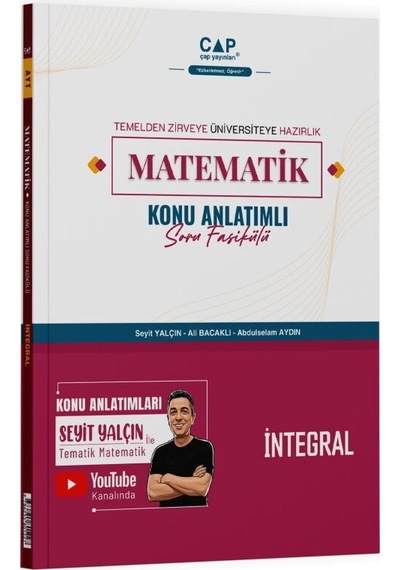 Çap Yayınları Matematik İntegral Konu Anlatımlı Soru Fasikülü