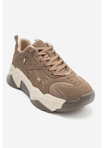 Luvi Shoes Lecce Vizon Süet Kadın Spor Sneakers
