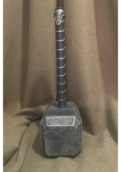Kazanova Design Mjolnir Thor Çekici 51 Cm Büyük Boy Marvel Dekoratif Cosplay Hediyelik
