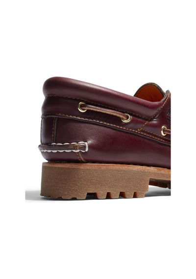 Sneaker Günlük Erkek Tb 0500096481 50009 Timberland Authentic Boat Shoe Burgundy Null Bordo