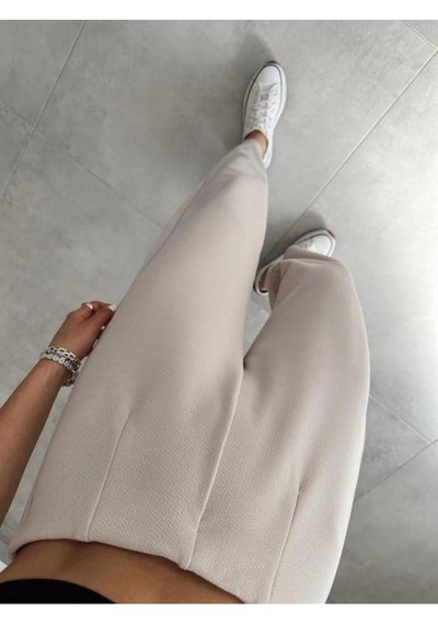 Paw Garage Kemersiz Balon Pantolon, 4 Mevsim, Krep Kumaş, Full Likralı Taş