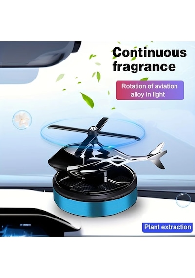 Cordial Helikopter Solar Araç Kokusu Difüzörü Dayanıklı Uzun Ömürlü Altın 2 Tablet