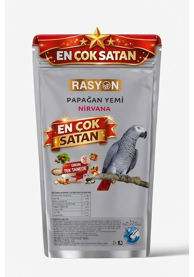 Rasyon Nirvana Papağan Yemi 1 KG