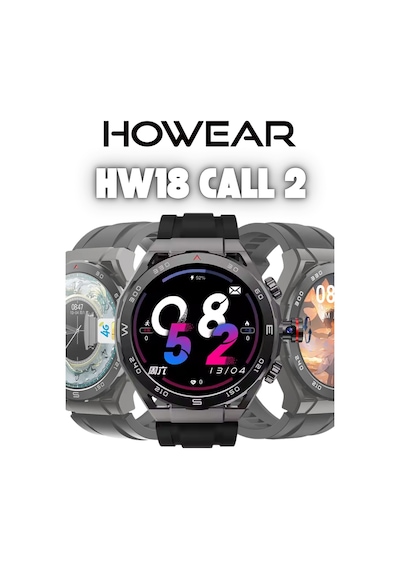 Wearfitpro Hw18 Call 2 Btk Sim Kartlı Kameralı Amoled Ekran Gps Yeni Nesil Özellikler Android Akıllı Saat