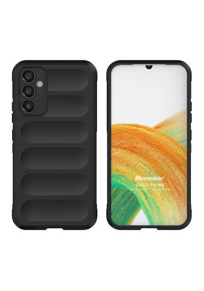 Microsonic Samsung Galaxy Uyumlu A16 Kılıf Oslo Prime Siyah -
