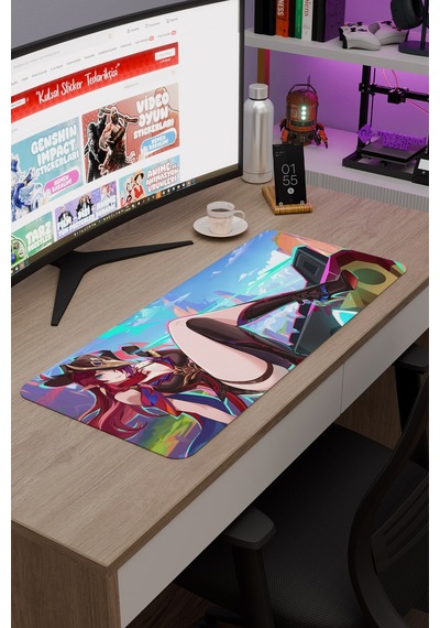 Chasca Genshin Impact Anime Gacha V1 - 70x30 Xl Gaming Mouse Pad Fare Altlığı