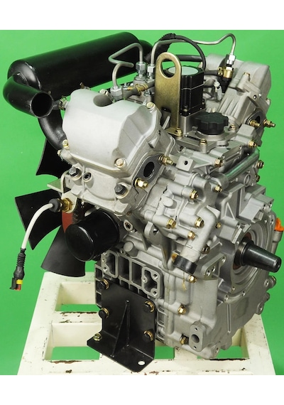 Goldmoto Gm2v80eg 18 Hp Tek Silindir Su Soğutmalı Marşlı Dizel Motor 3600dd