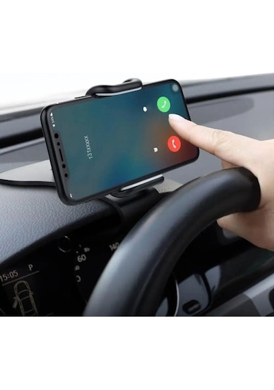 Araç İçi Konsola Takılan Döner Başlıklı Telefon Kıskacı Telefon Tutucu Diğer
