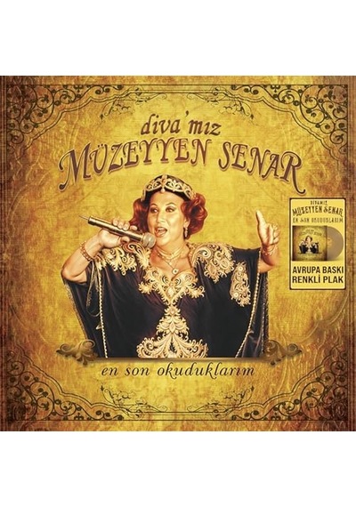 Müzeyyen Senar Diva&apos Mız En Son Okuduklarım Gold Viny Renkli Plak, Lp - My Yonca