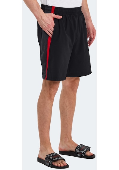 Slazenger RANDY Erkek Cepli Fıtness Siyah Şort