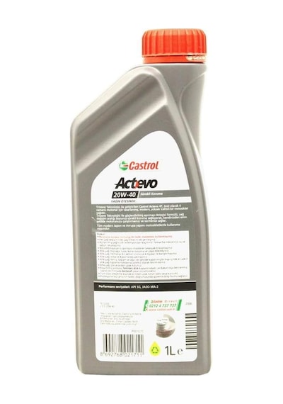Castrol Actevo 20w-40 4t 1 Lt Motosiklet Yağı