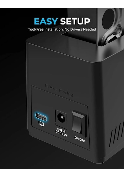 Sabrent Usb Type C Sata Çoklu Yuvalı Sabit Disk Bağlantı İstasyonu