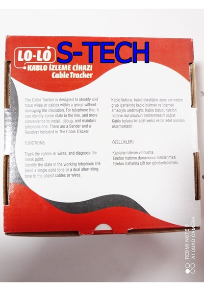 S-Tech Lo-Lo Kablo İzleme Cihazı