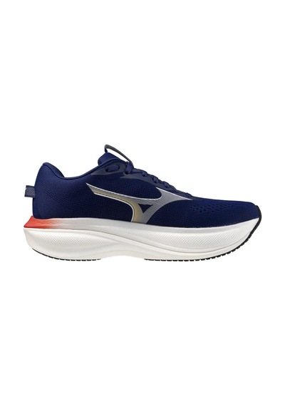 Mizuno Wave Rider 30 Erkek Koşu Ayakkabısı Lacivert / Turuncu Çok Renkli