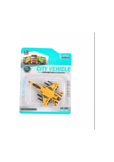Die Cast Metal F-16 Benzeri Savaş Uçağı