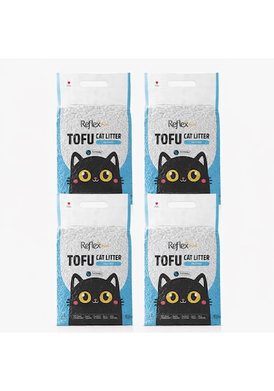 Reflex Tofu Kokusuz Kedi Kumu 4 X 7 Lt