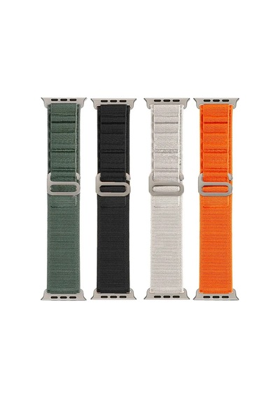 Ally Apple Watch Uyumlu 7-8 41mm 6-5-4 40mm Alpine Loop Kayış Kordon 3-2-1 38mm- 5775