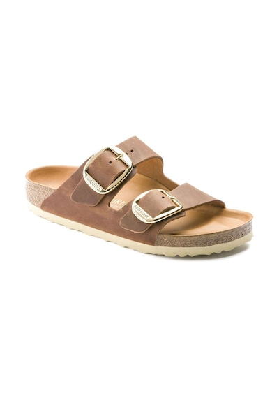 Birkenstock Arizona Big Buckle Kadın Terlik - Konyak Kahverengi