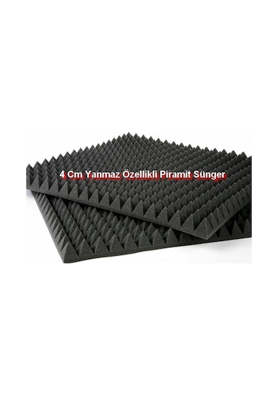 Yanmaz Piramit Sünger 4 Cm