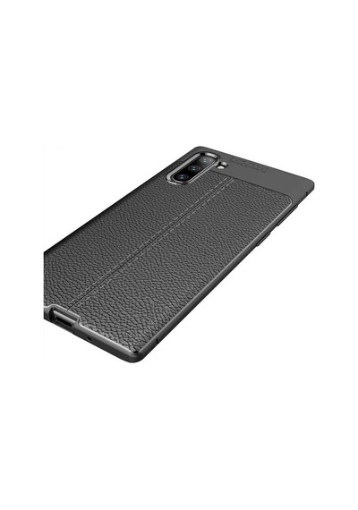 Samsung Galaxy Uyumlu Note 10 Kilif Deri Tarzi Niss Silikon Case 370483982