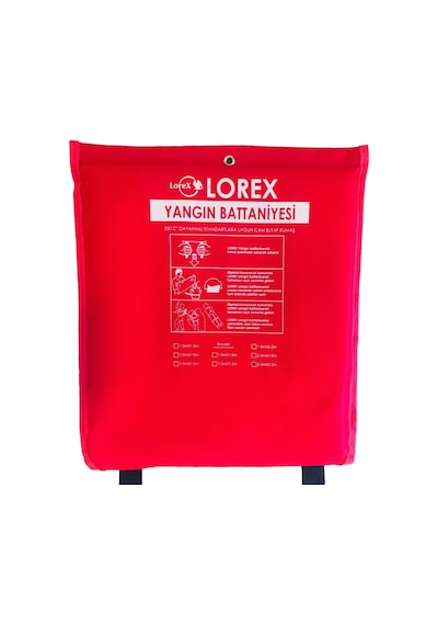 Lorex Lr-Fb2020C 11.41 Çantalı Yangın Battaniyesi 200 x 200