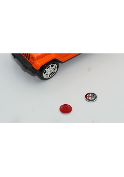 Alfa Romeo Oto Anahtar 3M Metal Alaşım Logo 2Li Set (263078912)