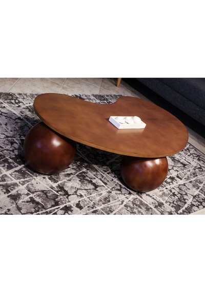 Top Sehpa & Küre Ceviz Mdf Orta Sehpa - Ceviz