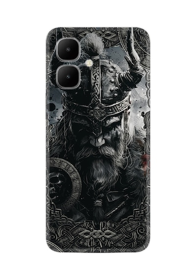 Infinix Smart 10 Kılıf Boutique Baskılı Resimli Viking Pcode -012