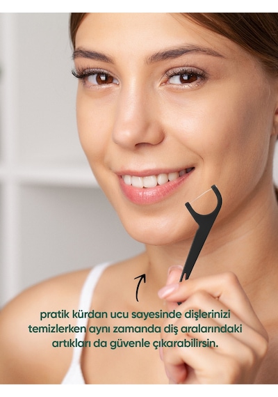Tbrush Kürdanlı Diş İpi – 30 adet