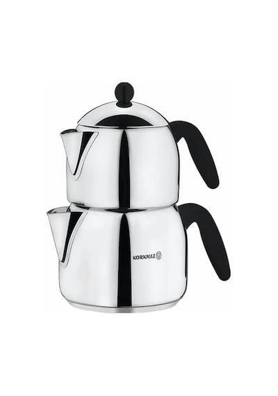 Korkmaz Çaydanlık Orbit Midi Çelik A037