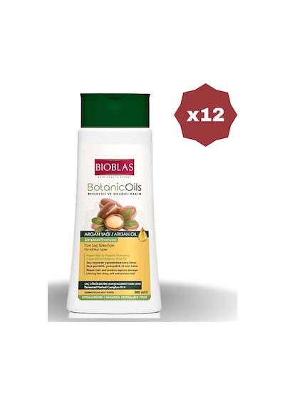 Bioblas Botanic Oils Argan Şampuan 360 Ml - 12 Adet