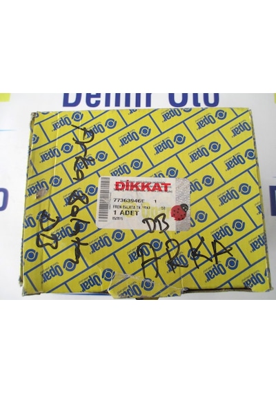 77363946E Fren Balata Tk.Arka Ucu Kesik 1,3/1,4 YeniDoblo OPAR