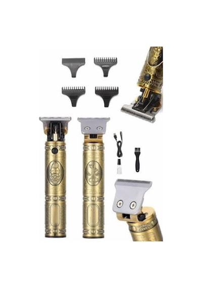 Tıraş Makinesi Şarjlı Çizik Tıraş Paslanmaz Çelik Bıçaklı 4 Taraklı - Lisinya 5 Dk Hızlı Şarj