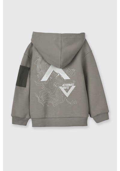 Panço Erkek Bebek Kapüşonlu Antrasit Sweatshirt Gri 2521BB08016