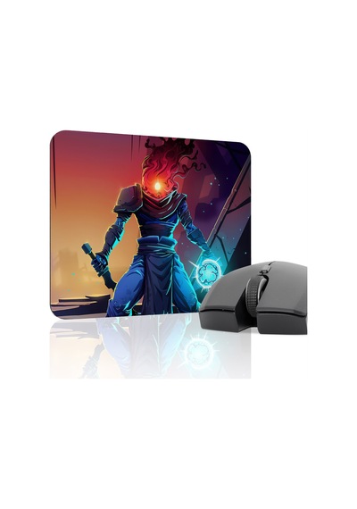 Dead Cells Kaymaz Dikişli Kauçuk Oyuncu Mousepad V5 - 22x18 Gaming Mouse Pad Fare Altlığı