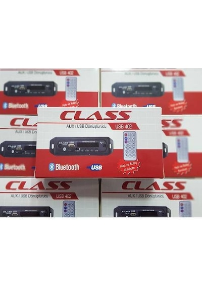Oto Teyp Dönüştürücü Bluetooth Aux - Sd Kart - Usb - Çevirici N11.375