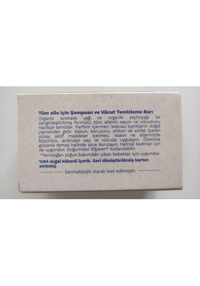 Yenidoğan Ve Bebek Katı Şampuan & Vücut Temizleme Barı 2 X 75 G Avantajlı Paket