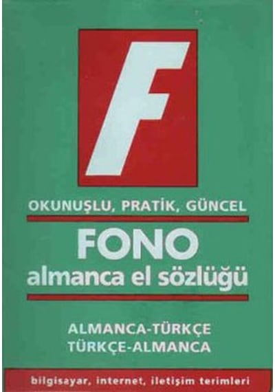Fono Almanca El Sözlüğü- Fono Yayınları