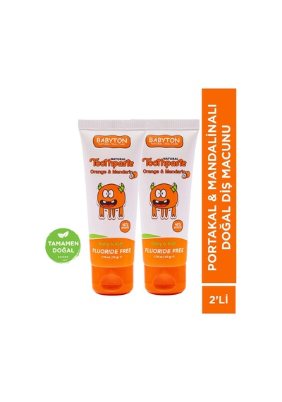Set Portakal&mandalina Diş Macun 2'li Set 50 Gr Temel Bakım