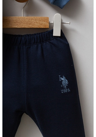 U.S. Polo Assn. U.s. Polo Assn Erkek Bebek Mavi Takım Usb2556-c-v2 Mavi